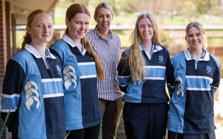 deputy principal with 2026 school captains