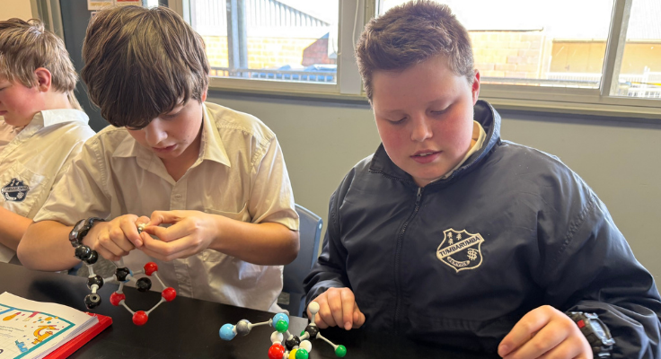 boys enjoing spark science club